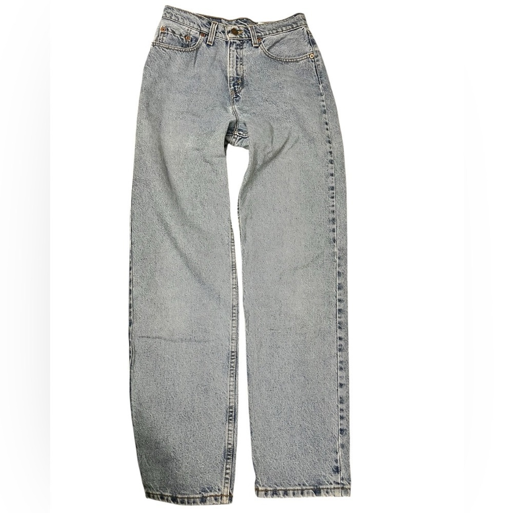 Vintage 90’s Levi's 560 High Rise Mom Loose Fit Straight Leg Jean 7 Med - Picture 2 of 11